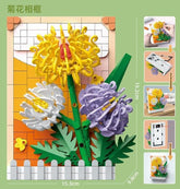 Color box chrysanthemum photo frame